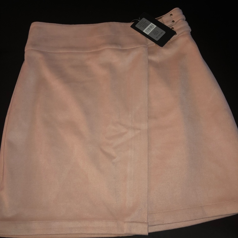 EVER NEW faux suede skirt, Size 4 - Picture 3 of 4
